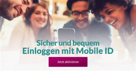 mobile de einloggen.
